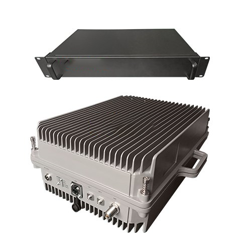  禄丰TETRA800数字警用集群数字光纤直放站远近端机