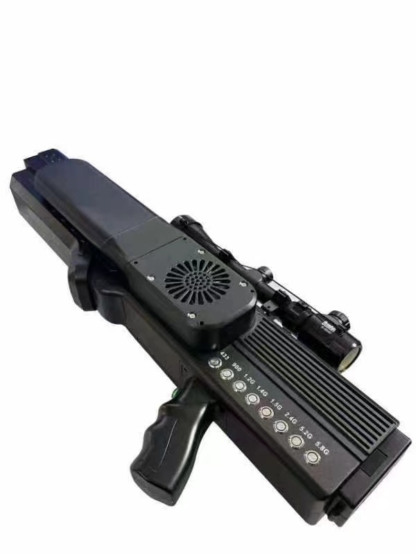  禄丰手持便携式枪型低空防御反制八通道